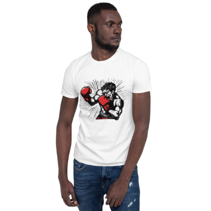 La camiseta de luchador de boxeo
