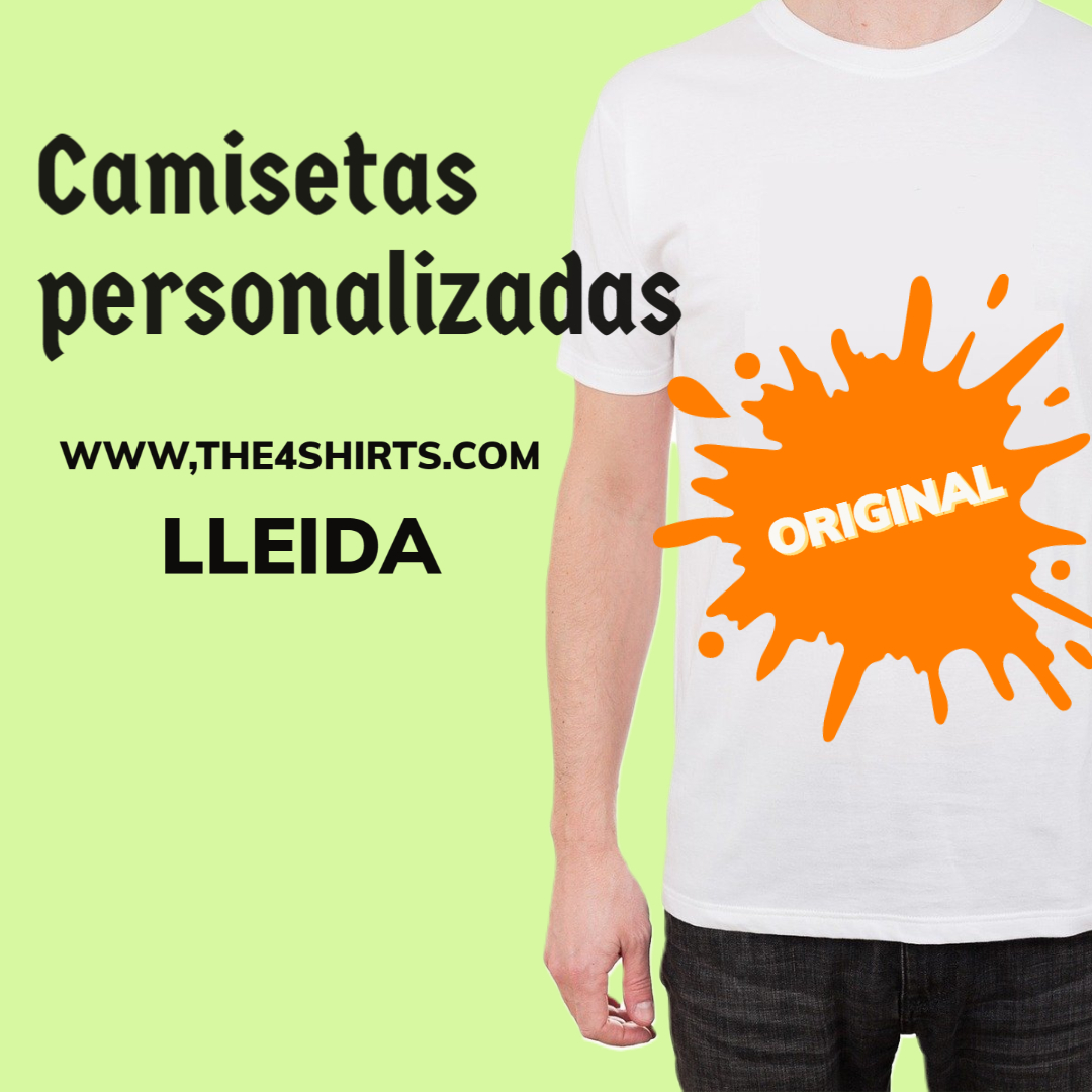 La tienda de camisetas personalizadas mejor valorada en Lleida
